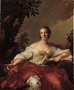 Portrait of Madame Geoffrin Jean Marc Nattier